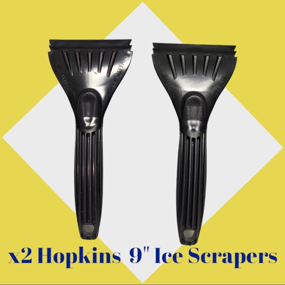 Window Ice Scrapers Hopkins 9" (×2)